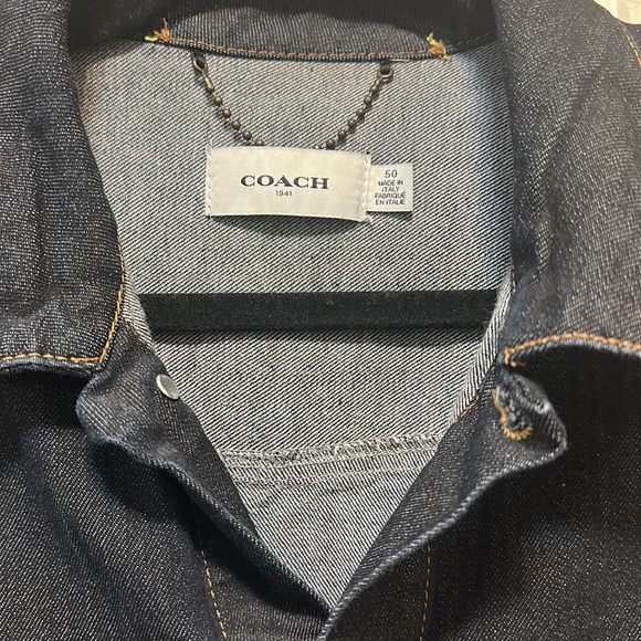 Coach 1941 Runway Patchwork Denim Jacket - Picture 6 of 11